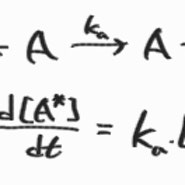 단분자 반응(Unimolecular reaction), Lindemann-Hinshelwood mechanism