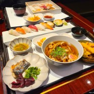 신세계백화점 강남점 식당가 일식 맛집 계절의 맛 초밥 정식, 모듬 초밥