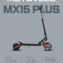 [전동킥보드] 스마트키 적용, 모토벨로 추천 전동킥보드 MX15 Plus + 윌리바 적용