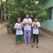 [미얀마] 아이들의 청결을 유지해줄 비누를 전달했습니다.