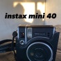 [Review] 인스탁스 미니 40 폴라로이드 / instax mini 40