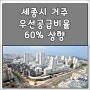 행복도시 세종시 거주 우선공급비율 60%로 상향 된다