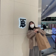 대전 신세계 백화점 탐방😎 버버리 신발+가방 득템✨