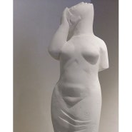 조각가 박종민의 이태리 흰 대리석 조각 : 향수