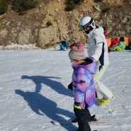 에덴벨리 스키장에서 첫 어린이스키강습을 받았어요
