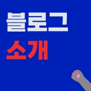 블로그 소개(v1.02)