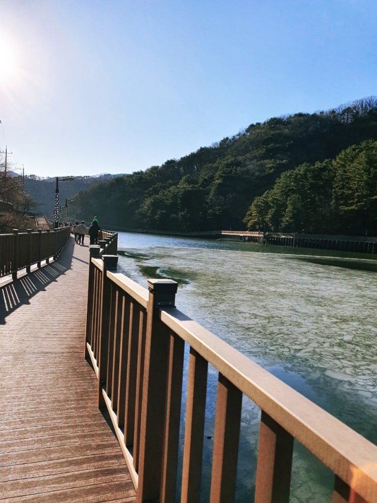 정관 빛물꿈 테마길 산책로(병산저수지)