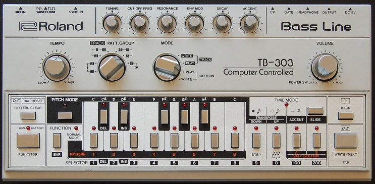 Bass Line TB-303 Computer Controlled / Acid House Bassline : 네이버 블로그