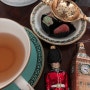 English Afternoon tea with Huffkins Earl Grey
