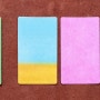 코스믹 컬러 카드 배열법 : 관계, 상황 4장 배열법