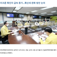 송하진 도지사, 시·군 오미크론 대응 긴급방역점검회의