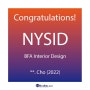 【강남/압구정 미술대학 컨설팅】 2022 합격- NYSID (New York School of Interio Design) BFA Interior Design