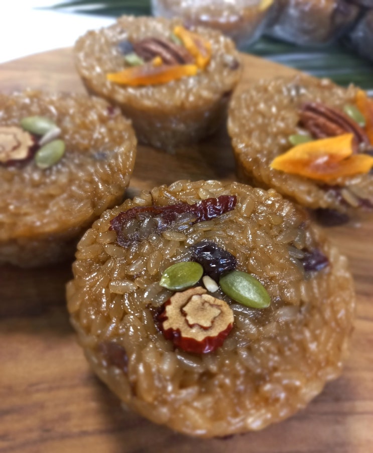 전기밥솥으로 쉽게 약밥 만드는 법, 밤을 듬뿍 넣어 맛있는 약식 만들기 : 네이버 블로그
