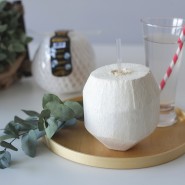 커피만나 베트남 열대과일 영 코코넛 🥥ㅣ코코넛워터 코코넛 먹는방법