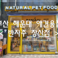 부산 해운대 장산 강아지용품 전문매장: '반자주 장산점'