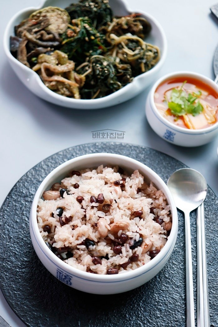 정월대보름 오곡밥 만드는법 재료 전기밥솥 영양 팥 찰밥 만들기 (찌기) : 네이버 블로그