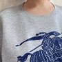 [암사역 명품사] 목늘어난 버버리 맨투맨 수선 / 김코디, 재미삼아처럼 크롭커스텀으로 옷수선하기