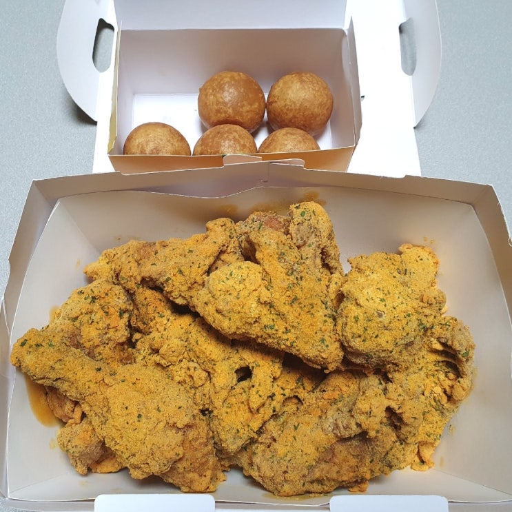 BHC 뿌링클 치킨, 치즈볼🍗 : 네이버 블로그