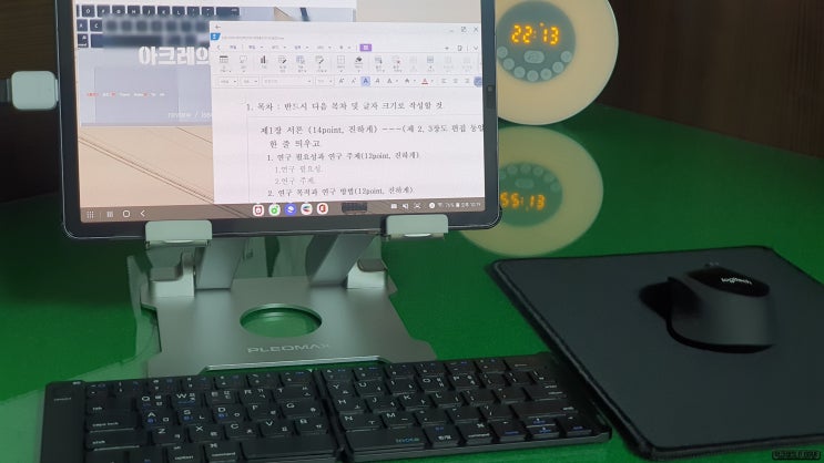 멀티 페어링 가능한 iNote X-Folding Elite Pro 무선 키보드 리뷰: 다재다능 : 네이버 블로그