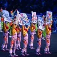 [북경65중의 학교생활 TMI] 북경65중 학교행사 - 2022년 북경동계올림픽 개막식에 65중 학생 작품이 나오다!