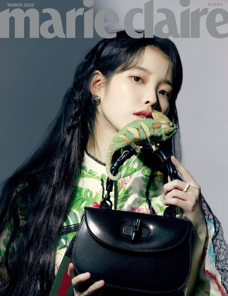 아이유, IU for Marie Claire Korea Magazine March 2022 Issue x Gucci 8P ...