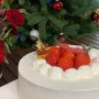 2021 크리스마스, 딸기생크림케이크 by 이와이키친