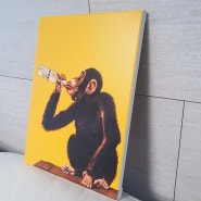 원숭이 몽키 빈티지 캔버스액자를 찾으시나요?