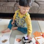 한솔교육핀덴 유아교구, 아기낱말카드 특장점과 유아영어교육 놀이팁 소개