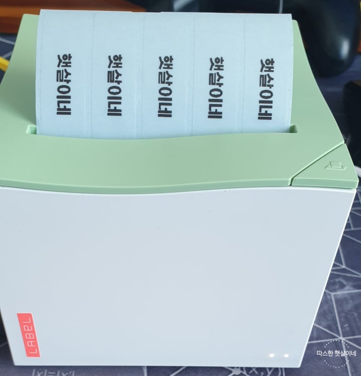 내돈내산-라벨 스티커 기계 추천! 망고슬래브 네모닉 라벨 프린터 (mangoslab nemonic label printer ...