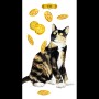 고양이 타로카드 <Soul Cat> 마이너 슈트 - Eight of Pentacles 펜타클8 의미