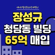 [연예인 빌딩] 방송인 장성규 청담동 빌딩 65억 매입