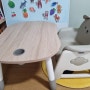 리바트 뚜뚜 의자 책상 세트 내돈내산 사용후기(22개월 3살 아기책상의자 세트 추천)