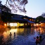 일본 제일의 혼욕 노천탕 - 玉造温泉　湯之助の宿　長楽園、水木しげるロード