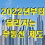 2022년부터 달라지는 부동산 제도