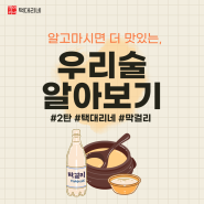 맛있는 전통주 막걸리 소개, 추천 2탄