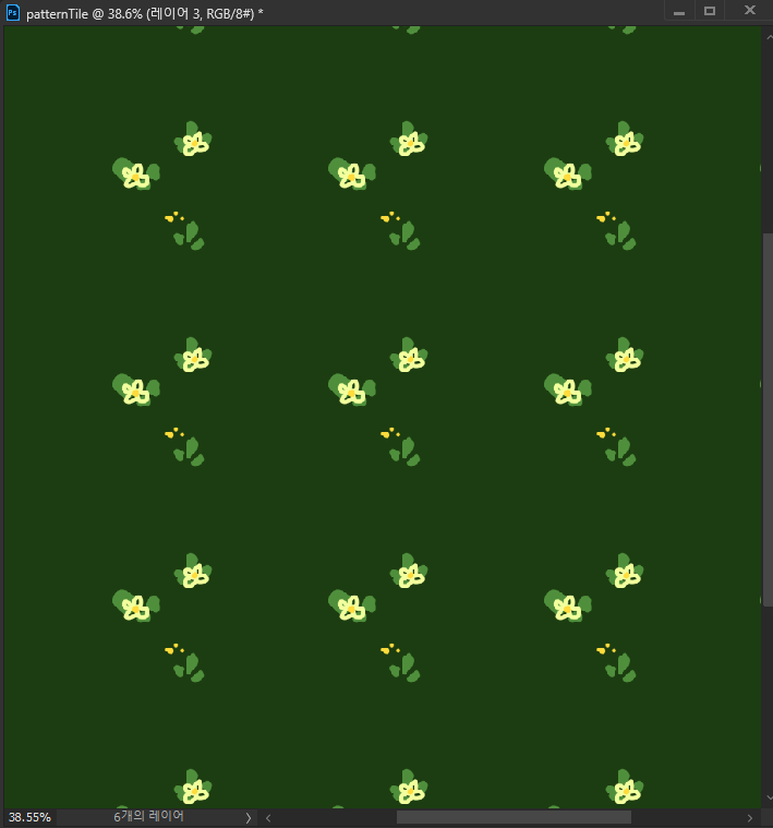쉽게 타일맵(패턴)을 만들어보자. 패턴 미리보기 (pattern Preview) with 포토샵 2022 : 네이버 블로그