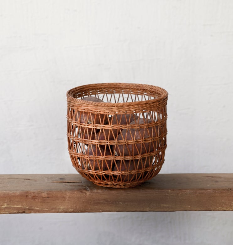 라탄 네트패턴 원형바구니 만들기[라탄공예]취미 온라인클래스101:Rattan Craft : Make rattan net ...