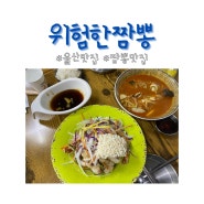 [울산맛집/동구::일산동]위험한짬뽕/짬뽕밥 탕수육 찐맛집