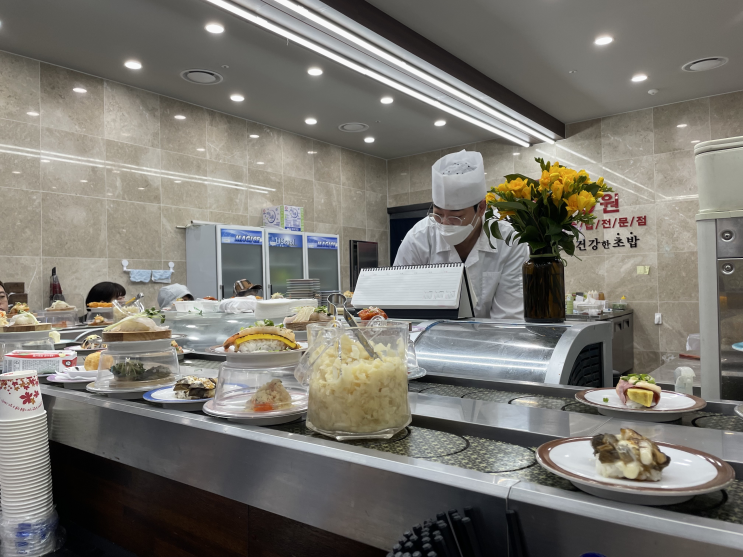 청주 회전초밥 '스시히어로' [용암동, 방서동 초밥맛집] : 네이버 블로그