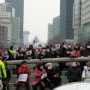 3.1절 자유의 태극기와 성조기가 수없이 펄럭이는 광화문 청계광장 감동의 사진들 영상