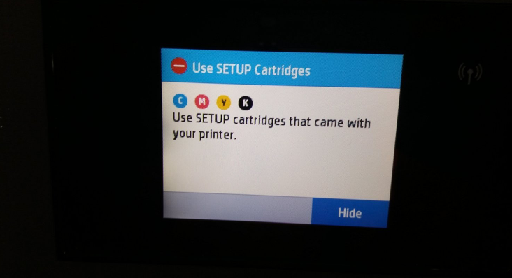 hp 프린터에서 Use Setup Cartridges 경고가 나오면 해결하는 방법[프린터수리/판매/임대/개조/전산소모품판매 ...