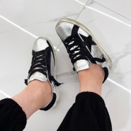 [GOLDEN GOOSE] 화이트데이 여자친구 선물 추천 !! 22SS 골든구스 여성 슈퍼스타 스니커즈 실버 블랙 실제 사이즈 팁과 착샷