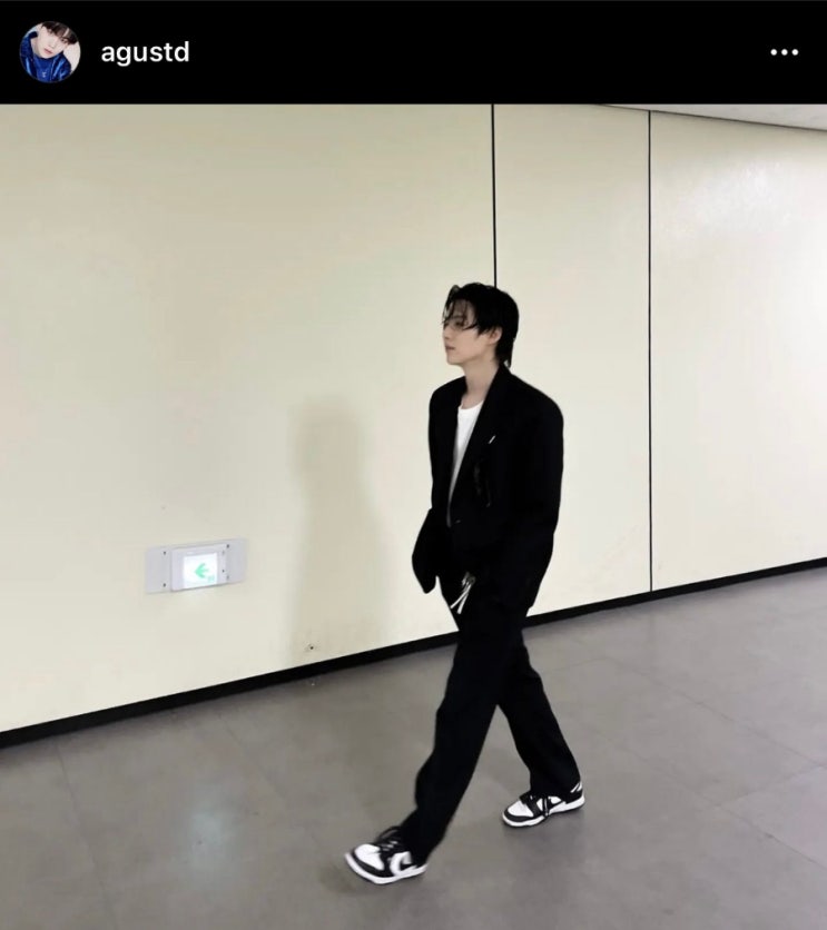 방탄소년단 슈가 Agust D Instagram : 네이버 블로그