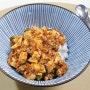 매콤한 마파두부덮밥 만드는 법 :: 풀무원 마파두부 소스로 만들기
