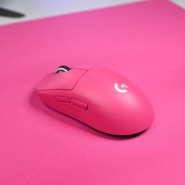 게이밍 마우스 추천 로지텍 G PRO X SUPERLIGHT 핑크 실 사용기를 통한 리뷰