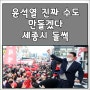 윤석열 "진짜 수도 만들겠다" 약속한 곳…세종시가 들썩인다