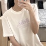 누아르나인 베베 플라워샵 티셔츠 아이보리 Bebe Flower Shop T-shirts Ivory