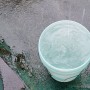 [연두네텃밭] 겨울가뭄 주말에 내린 봄비 비를 모으는 빗물저금통