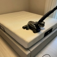 살균소독 깨끗한 침대 [코웨이] 매트리스 케어서비스 무료로 받았어요 :)