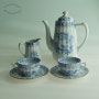 [SOLD OUT] 독일 빈티지 셀트만 바이덴 바바리아 차이나블루 티팟 세트 Seltmann Weiden Bavaria China Blau Tea Pot Set
